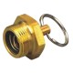 Air Tank Drain Valve With Ring - Metric